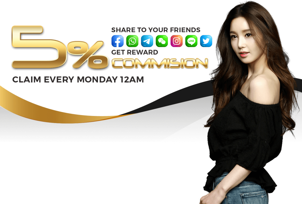 Judikiss88 - 5% Commission Banner