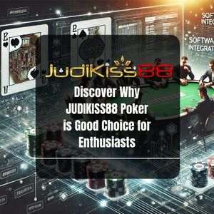 Judikiss88 - Discover Why JUDIKISS88 Poker is Good Choice for Enthusiasts - Logo - Judikiss8