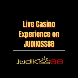 Live Casino Experience on JUDIKISS88 - Logo - Judikiss8