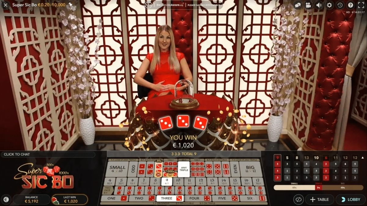 Live Sic Bo on JUDIKISS88 - How to Win at Live Sic Bo on JUDIKISS88 - Judikiss8