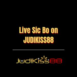 Live Sic Bo on JUDIKISS88 - Logo - Judikiss8