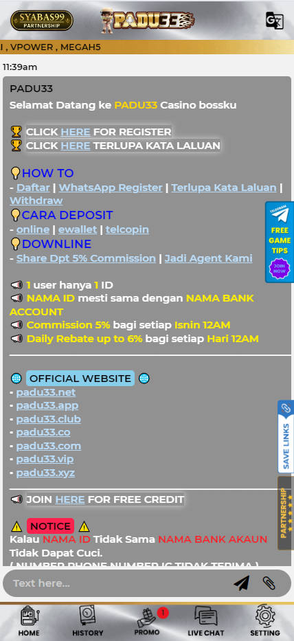 Padu33 - Live Chat - Judikiss8