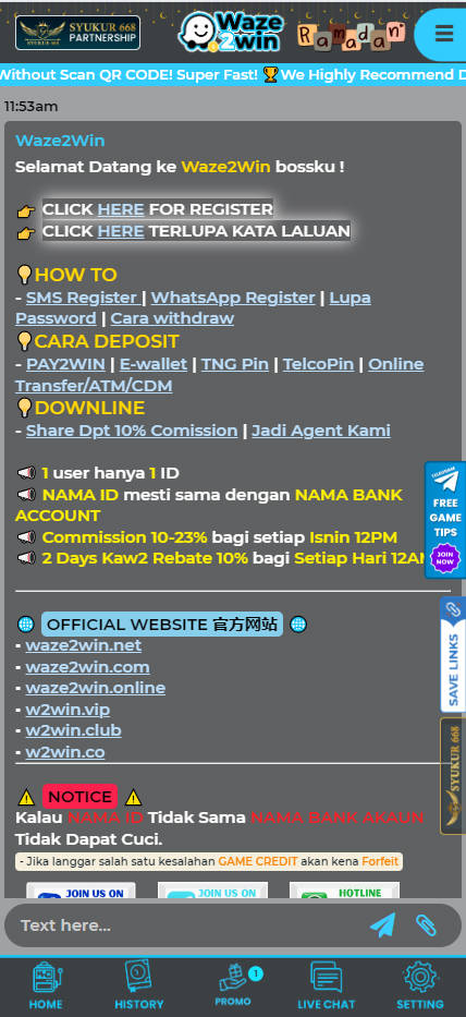 Waze2Win - Live Chat - Judikiss8