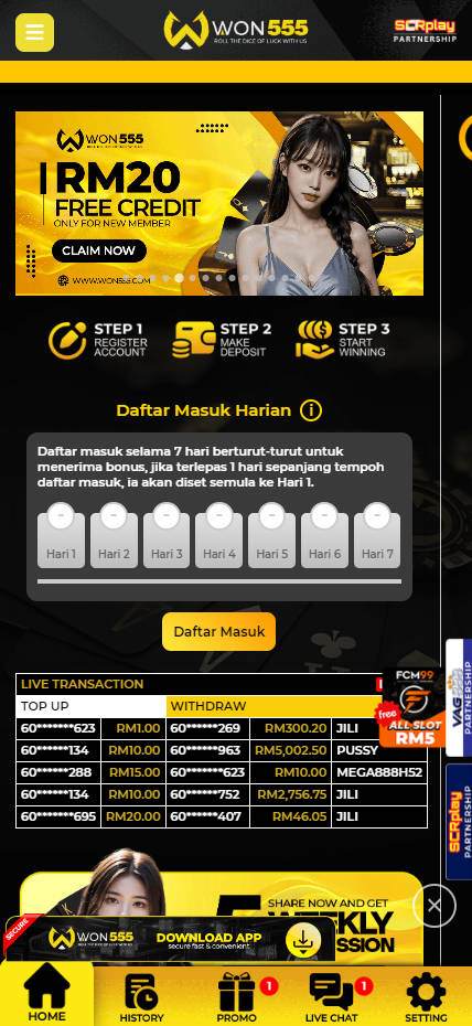 WON555 - Homepage - Judikiss8
