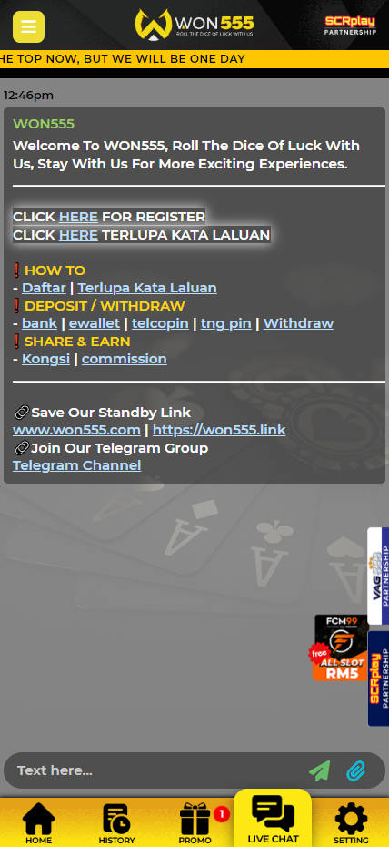 WON555 - Live Chat - Judikiss8