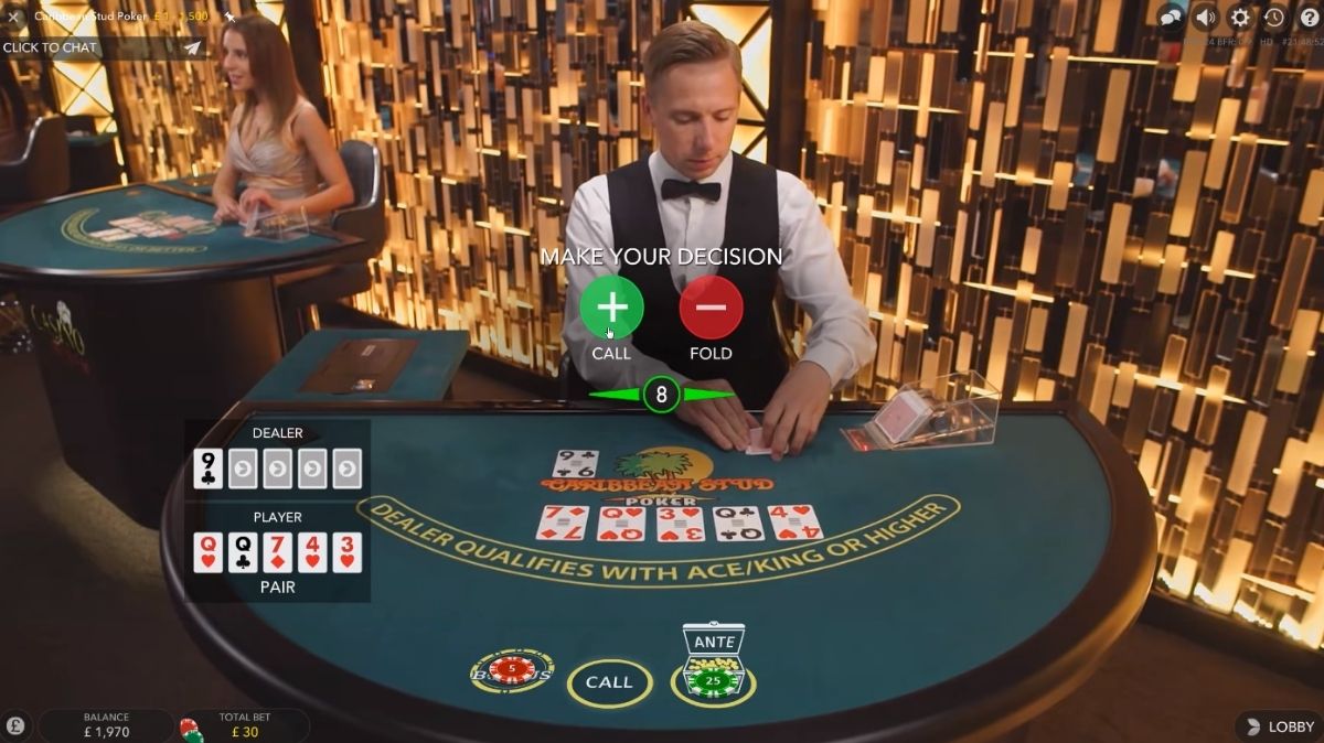 Caribbean Stud Poker - Game 2 - Judikiss8