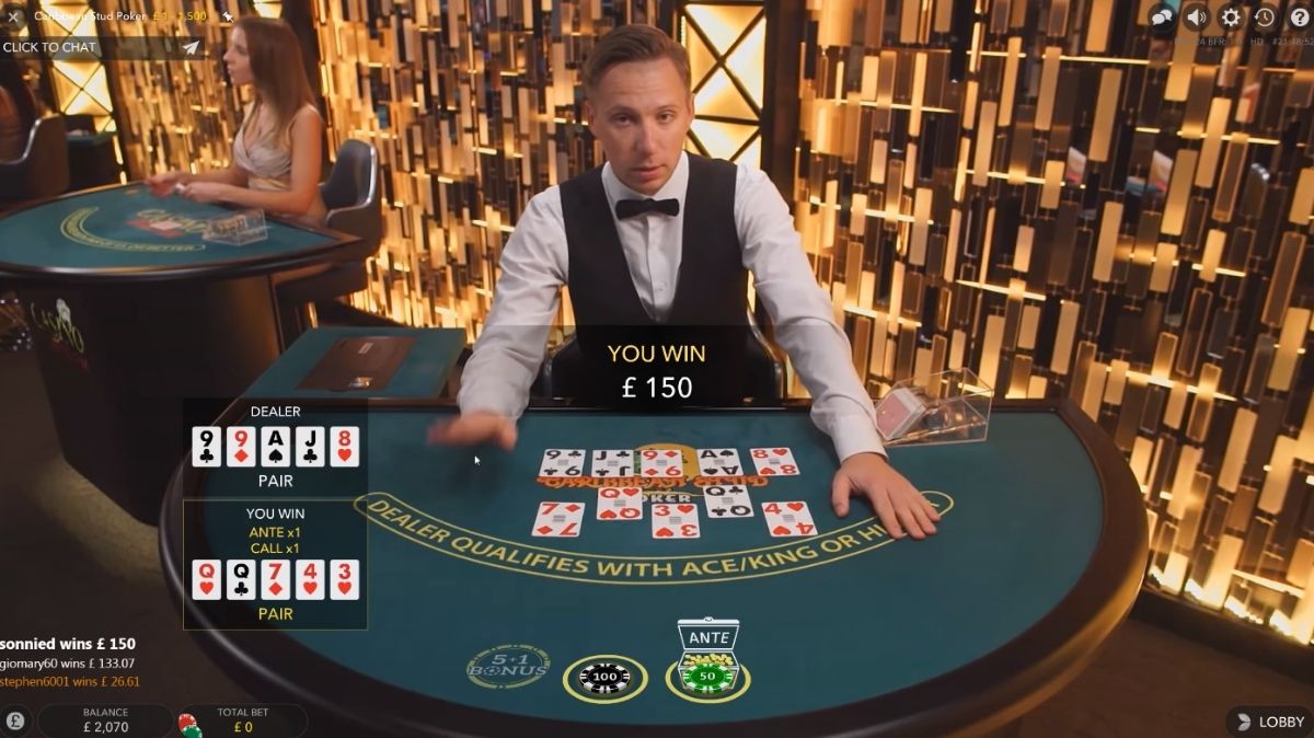 Caribbean Stud Poker - Game 3 - Judikiss8