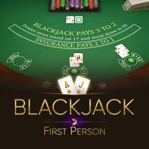 First Person Blackjack - Logo - judikiss8