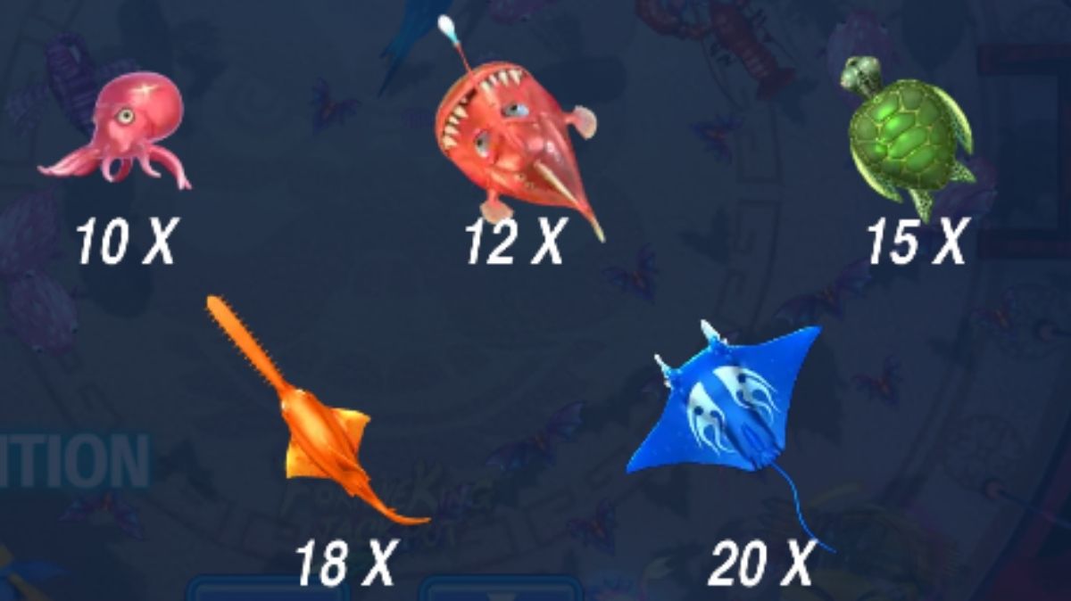 Fortune King Jackpot Fishing - Paytable 2 - Judikiss8