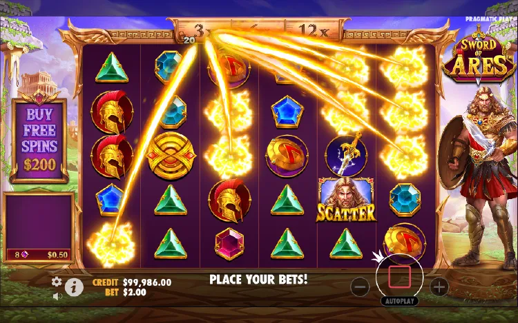 Sword of Ares Slot - Tumble Feature - judikiss8