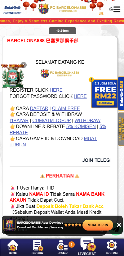 Barcelona888 - Livechat - judikiss8