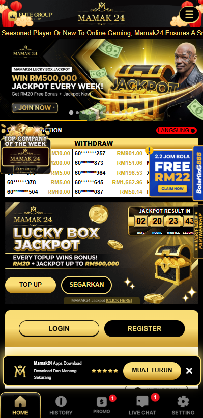 Mamak24 - Homepage - judikiss8