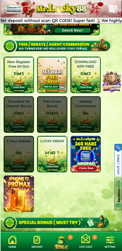 MrLucky88 - Promotion - judikiss8